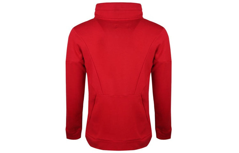 Jordan Air Jordan Half Zipper Athleisure Casual Sports Red AV2293-687 outlook