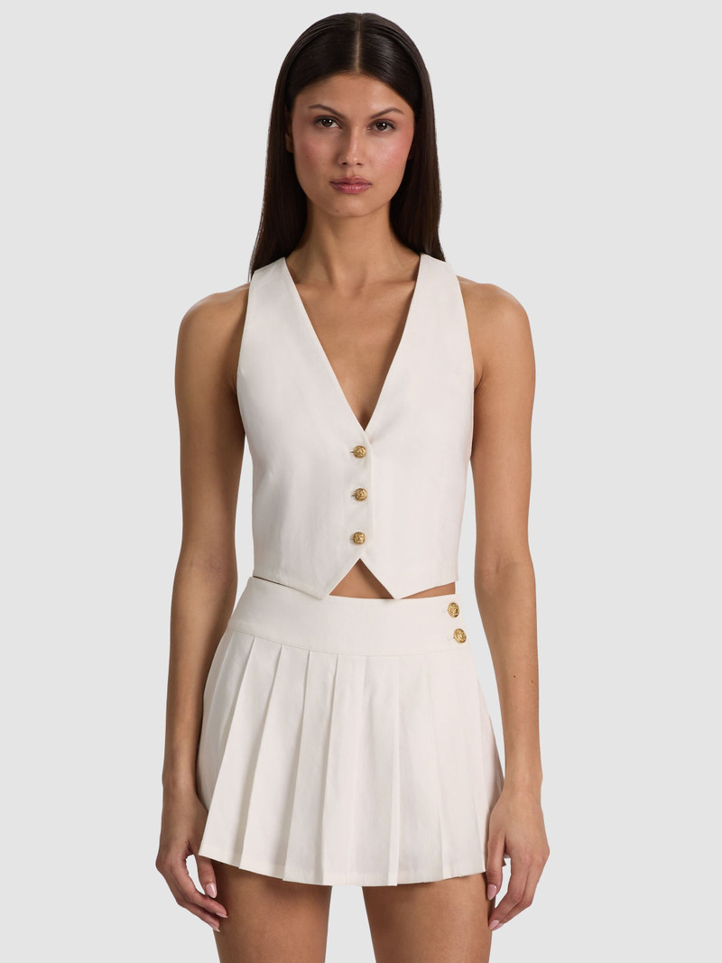 DONNA LINEN VEST 2