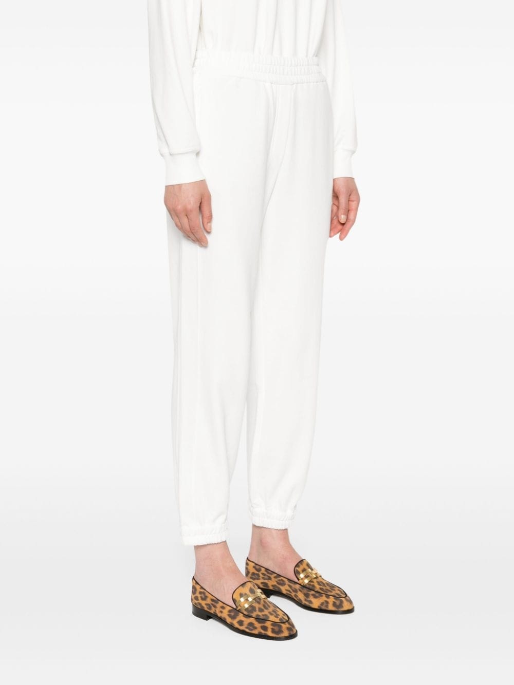 elasticated-waistband track pants - 3