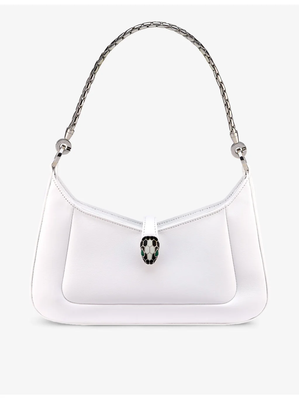 Serpenti Baia small leather shoulder bag - 1