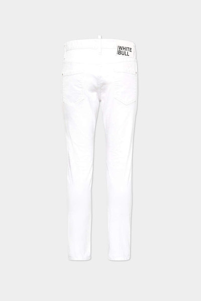 DSQUARED2 WHITE BULL COOL GUY JEANS outlook