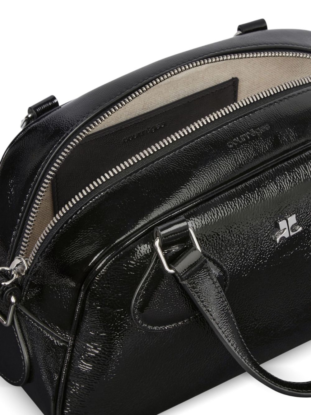 Friday leather top-handle bag - 5