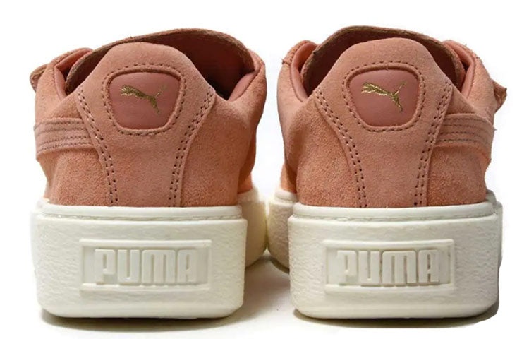 (WMNS) PUMA Suede Platform Strap 'Cameo Brown' 364586-03 - 4