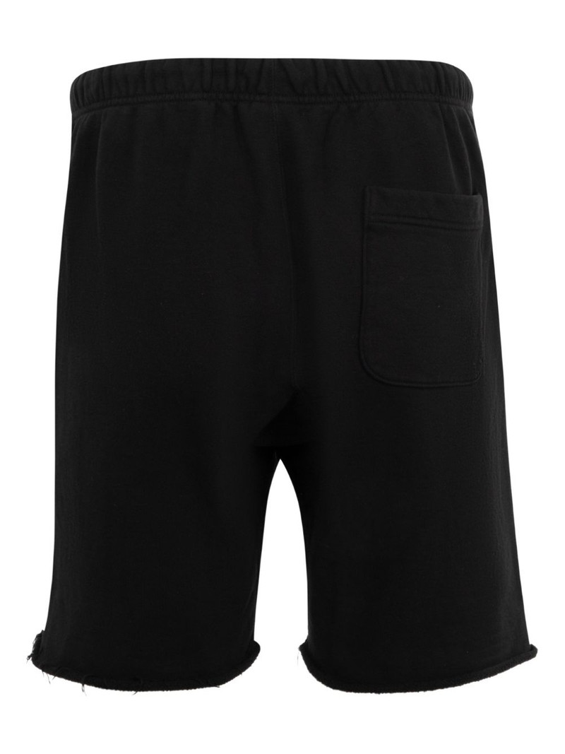 SAINT M×××××× logo-print track shorts outlook