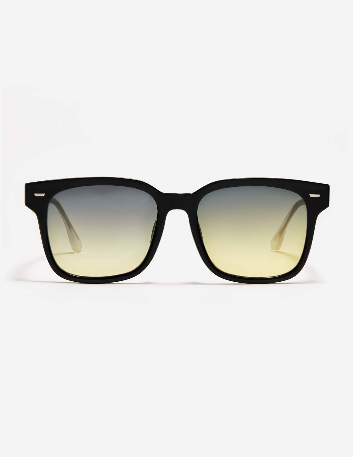 MONOGRAM PRINT TEMPLE SQUARE SUNGLASSES - 3