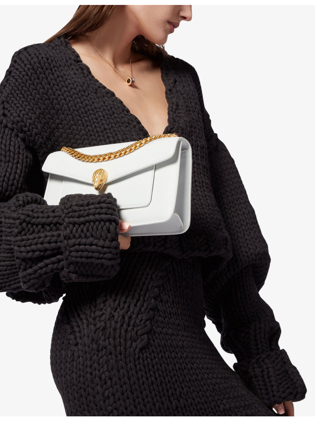 Serpenti East-West Maxi Chain shoulder bag - 7