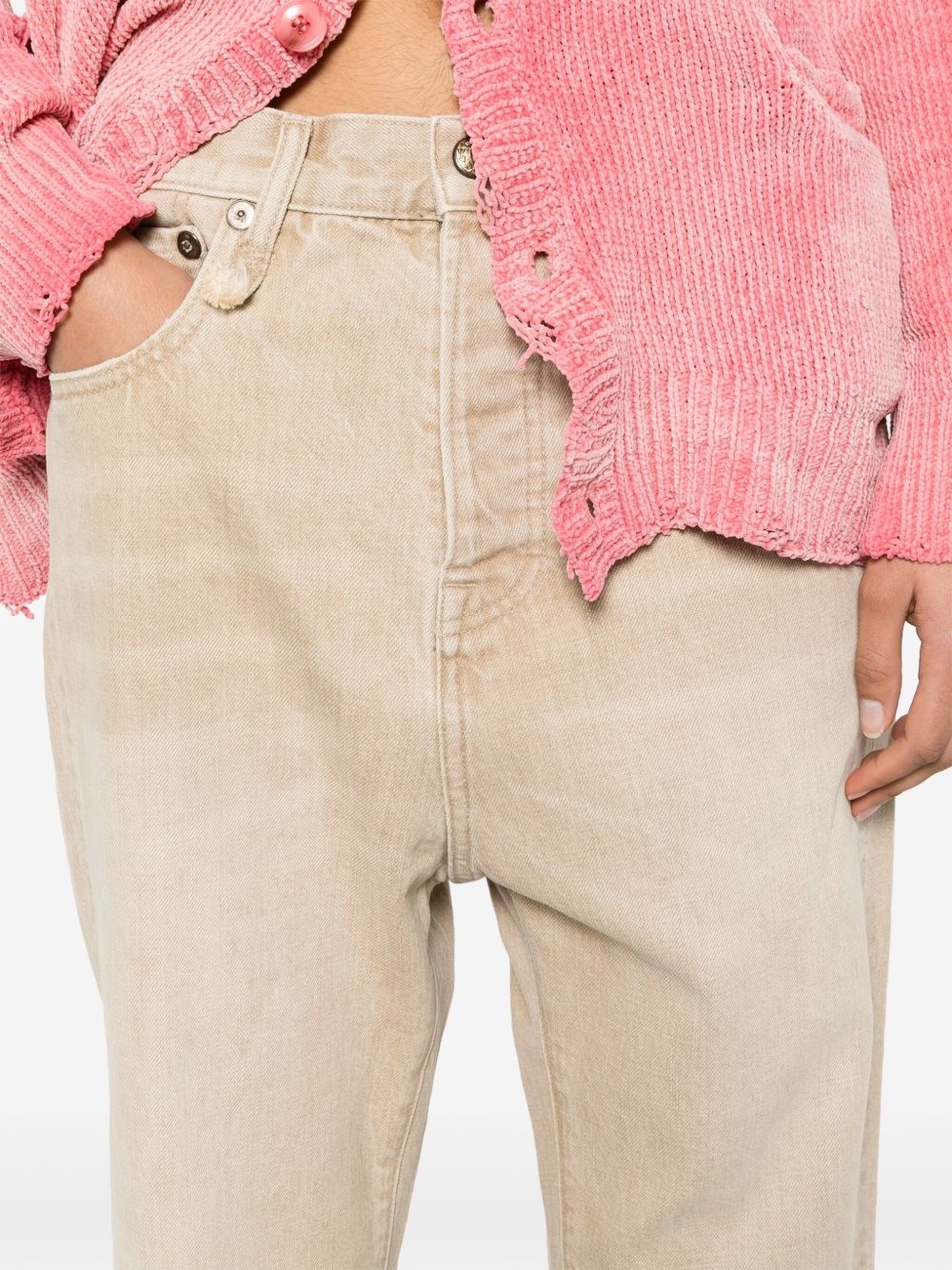 cropped jeans - 5