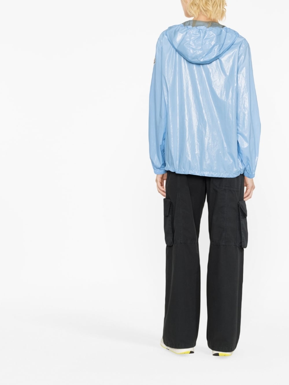zip-fastening hooded jacket - 3