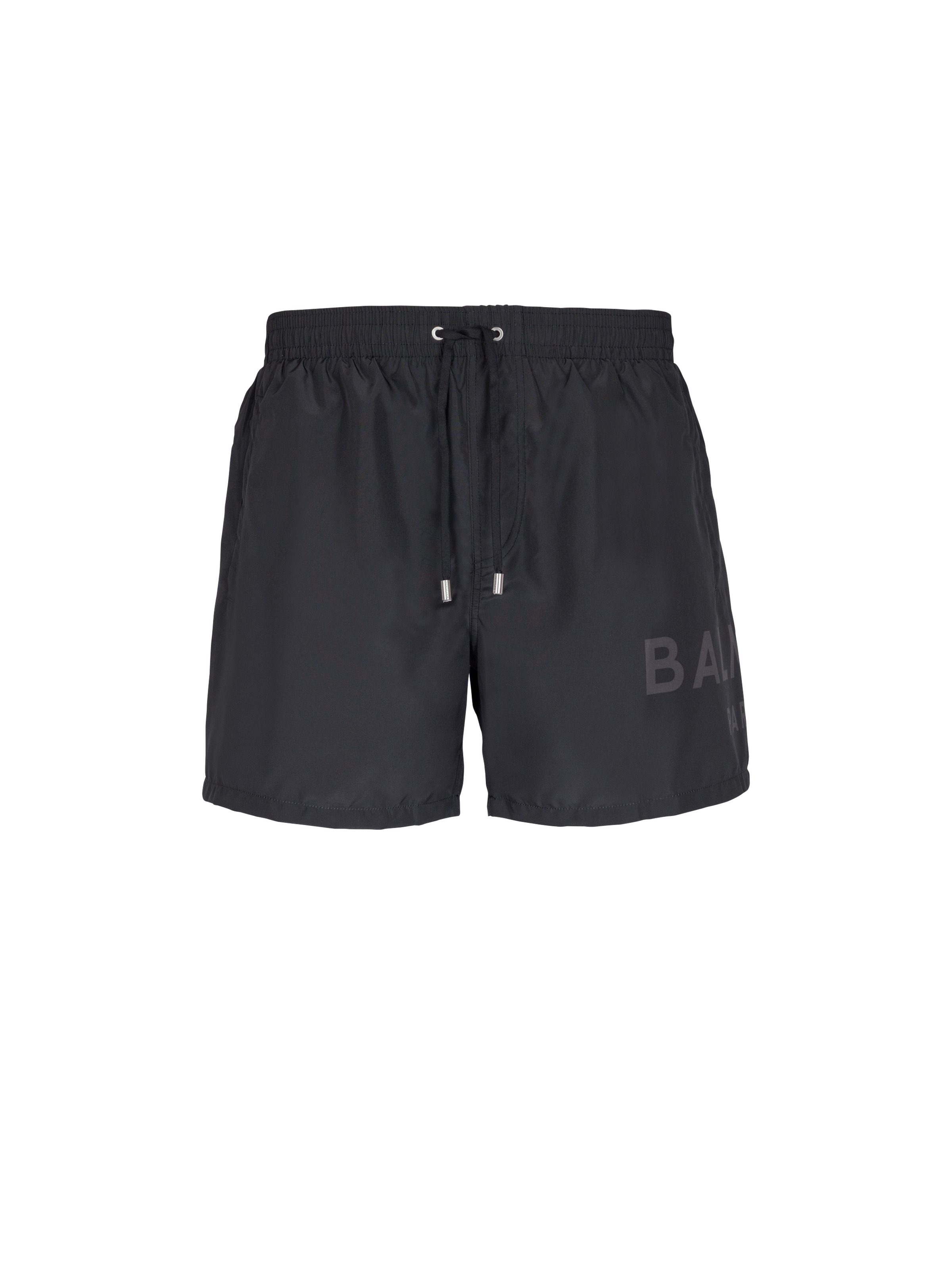 Printed Balmain Paris swim shorts - 1
