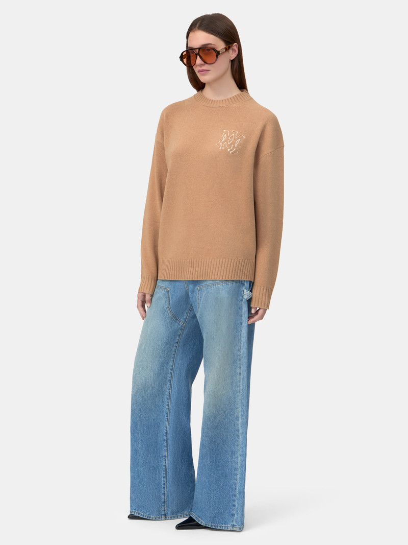 WOMEN'S MA APPLIQUE SWEATER 4