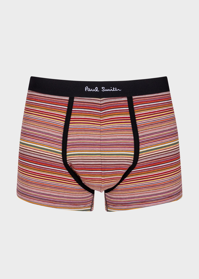 Paul Smith Mixed Pattern 'Signature Stripe' Boxer Briefs Seven Pack outlook