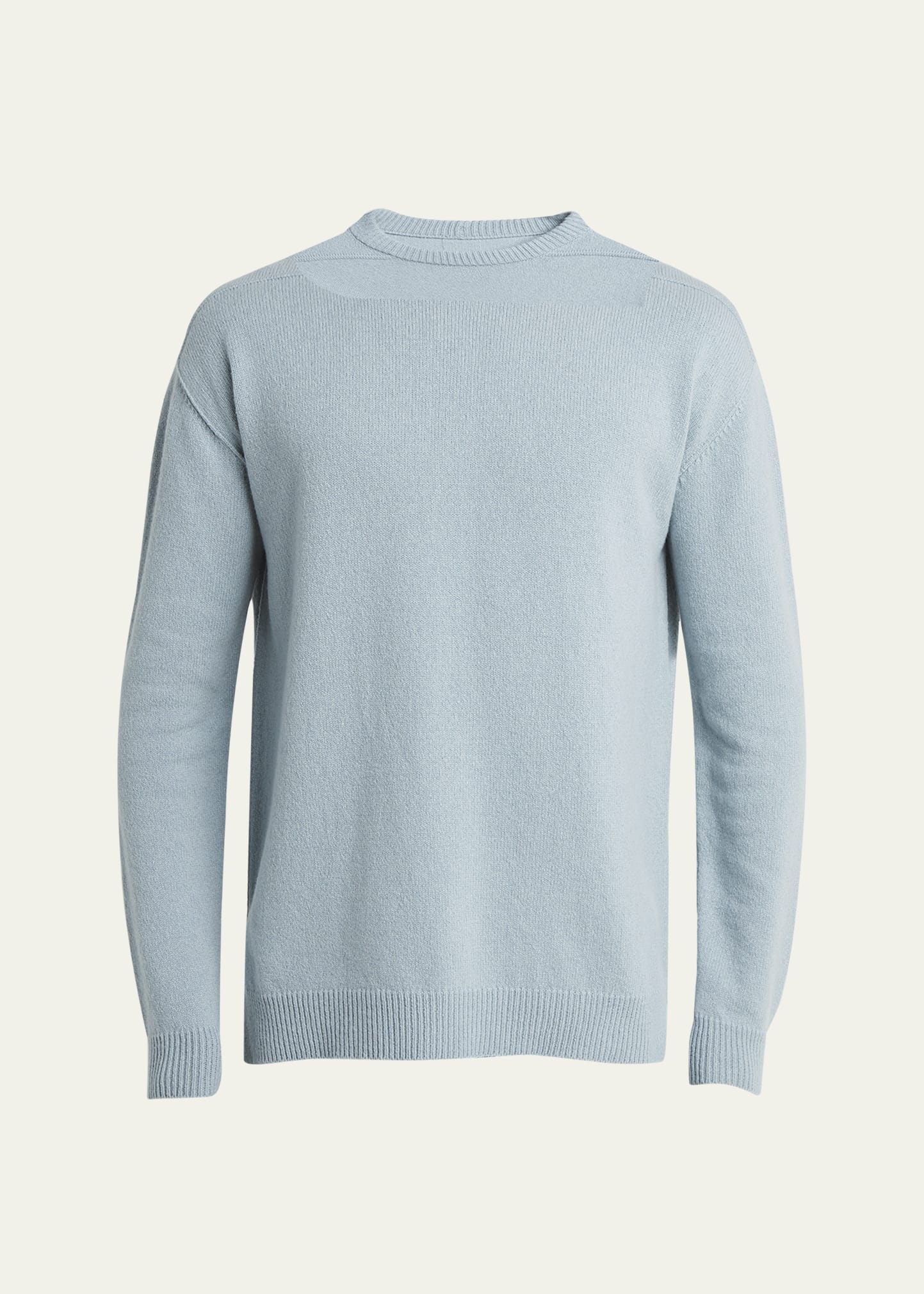 Men's Recycled Cashmere Crew Sweater - 1