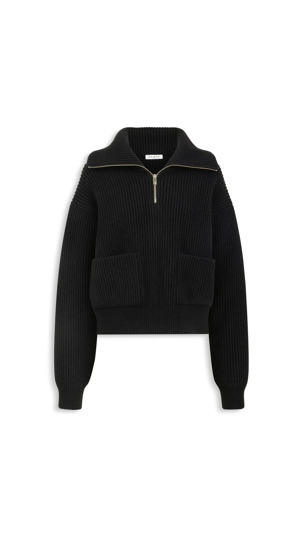 CASHMERE TRUCKER JUMPER - 1