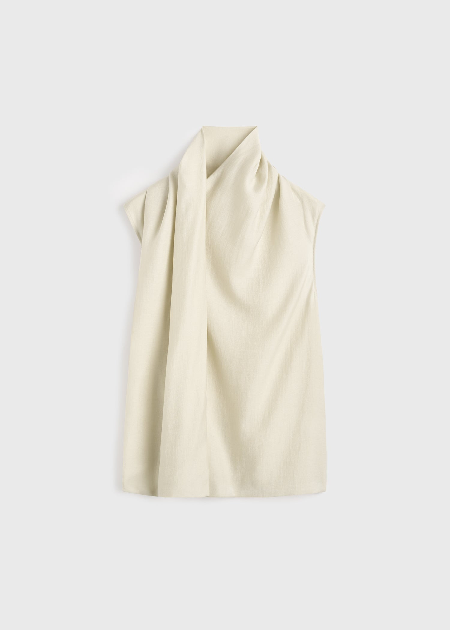 Scarf blouse ecru - 1