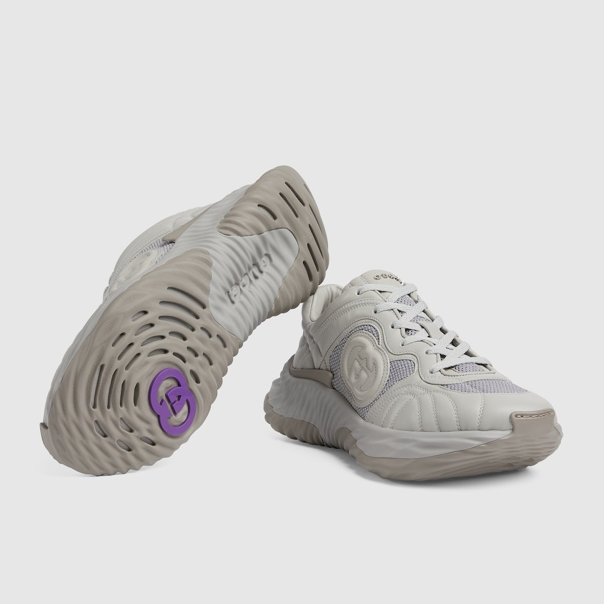 Gucci Interlocking G Ripple Sneakers - 3