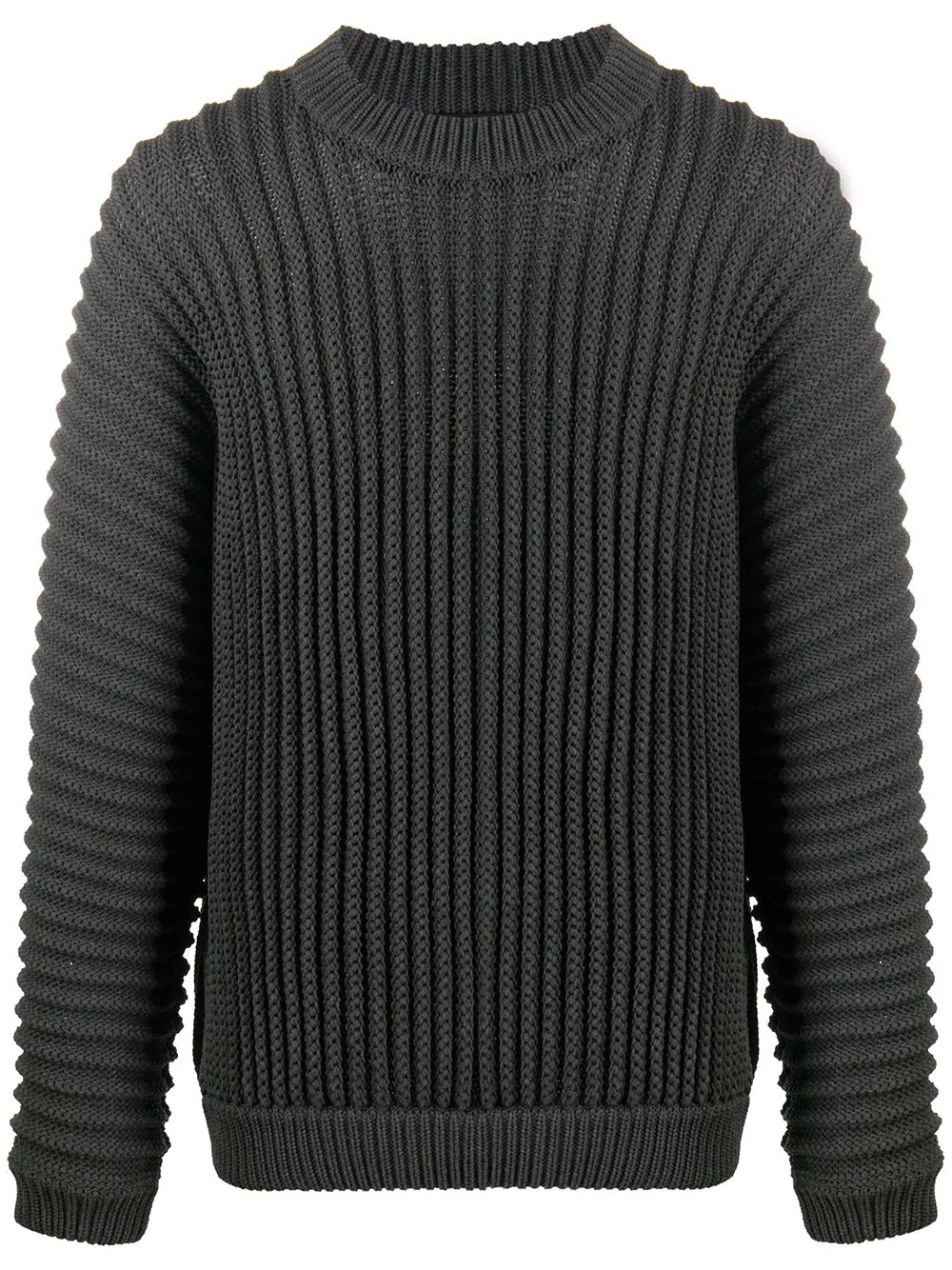 ribbed knit jumper - 1