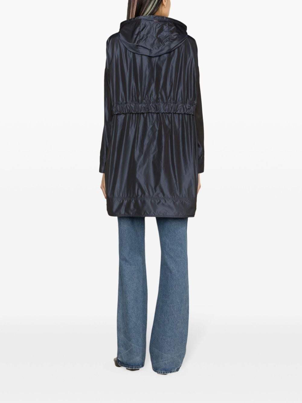 iridescent-effect hooded parka - 4