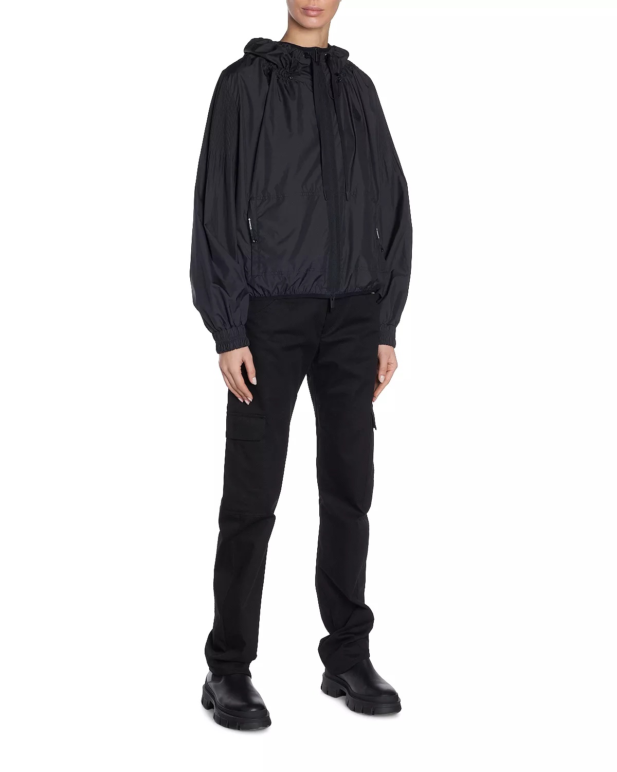 Auxonne Matte Nylon Hooded Windbreaker - 2