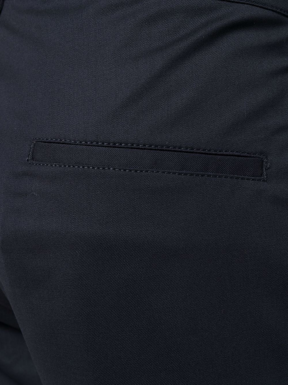 twill straight-leg trousers - 5