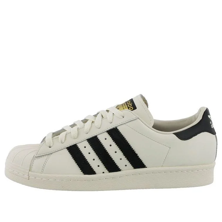 adidas 원본 Superstar 80s 운동 베이지/블랙 B25963 - 1