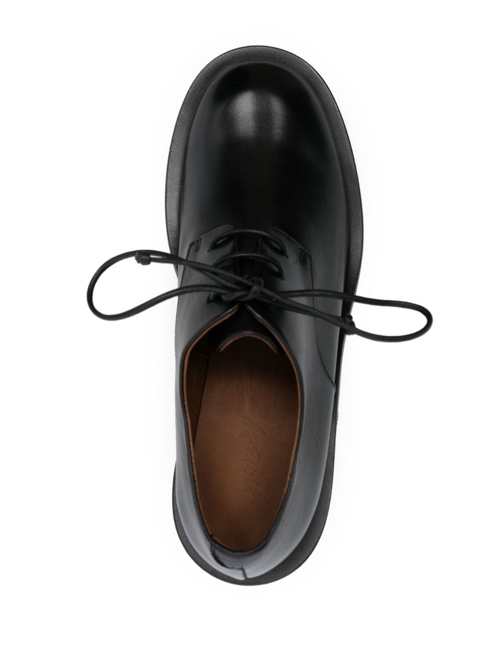60mm block-heel lace-up shpes - 4