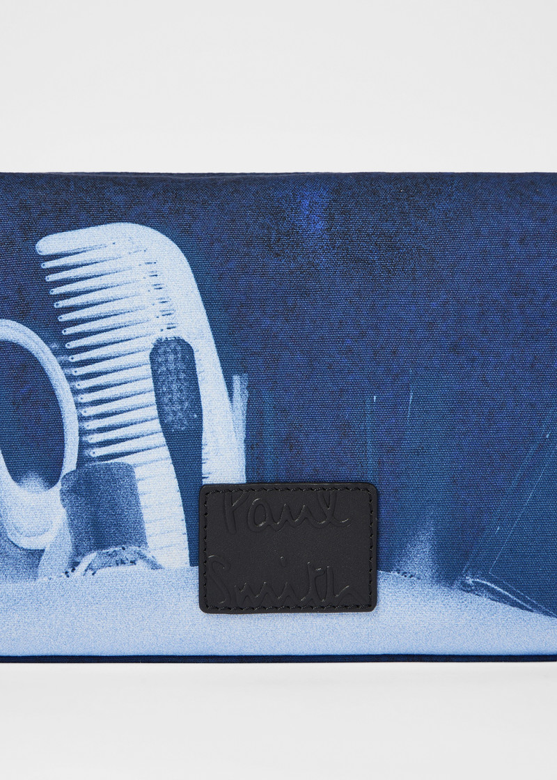 Indigo Blue 'X-Ray Print' Washbag 3