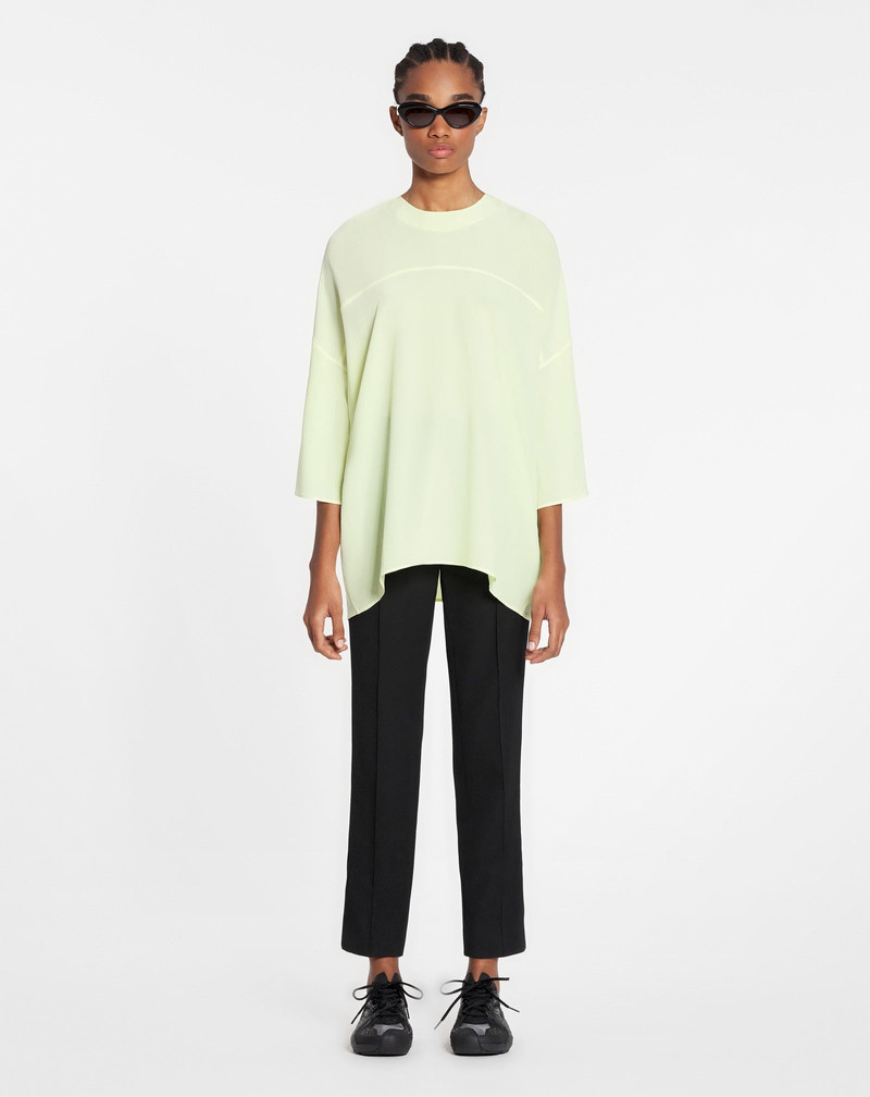 Lanvin ROUND NECK SS BLOUSE IN SILK outlook