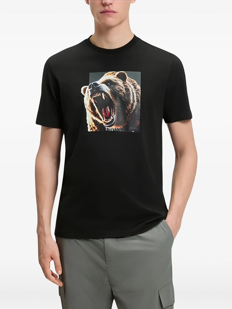 BOSS Boss Bear-print T-shirt outlook