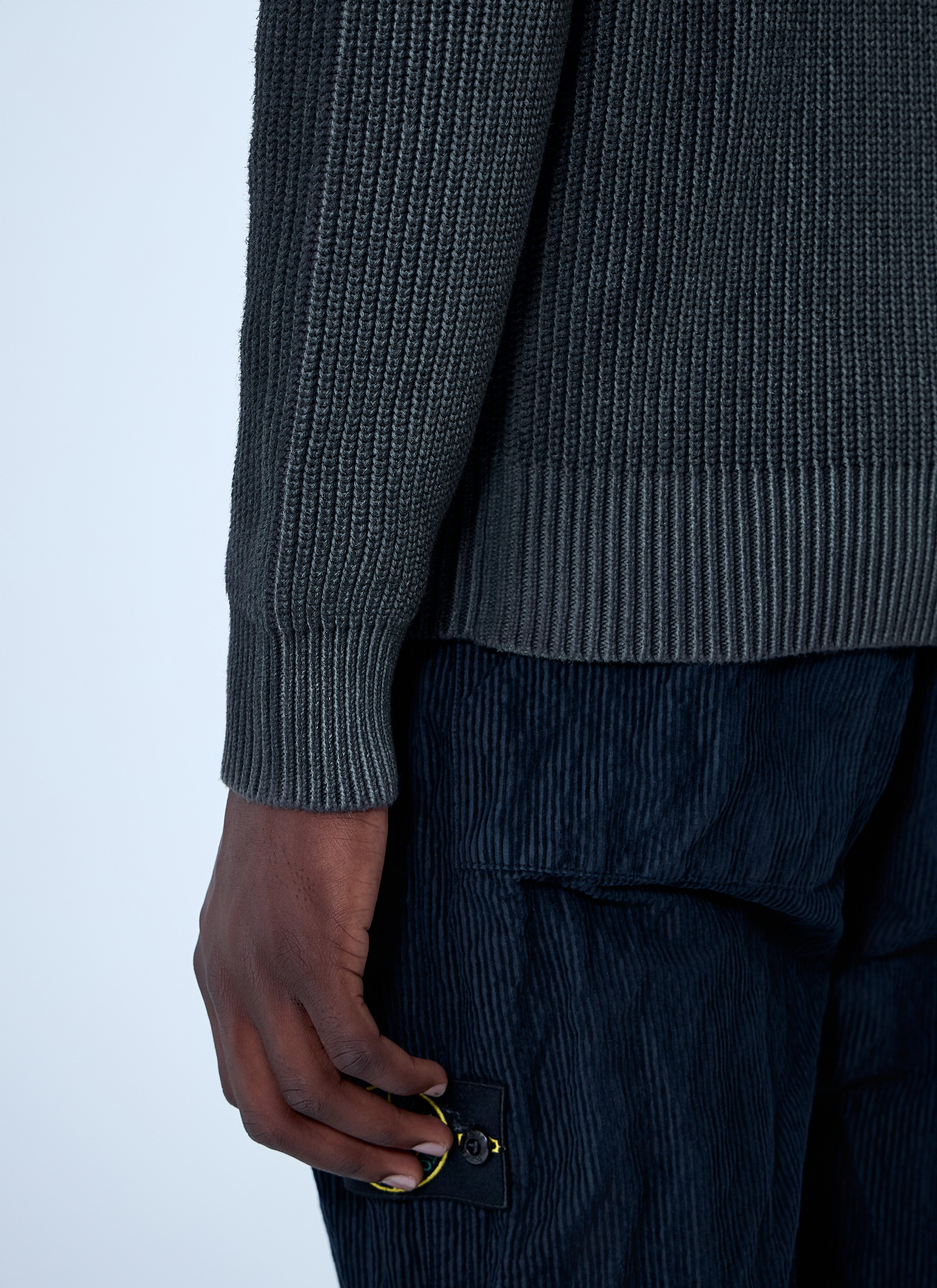 Stone Island Men Fisherman Rib Sweater - 6