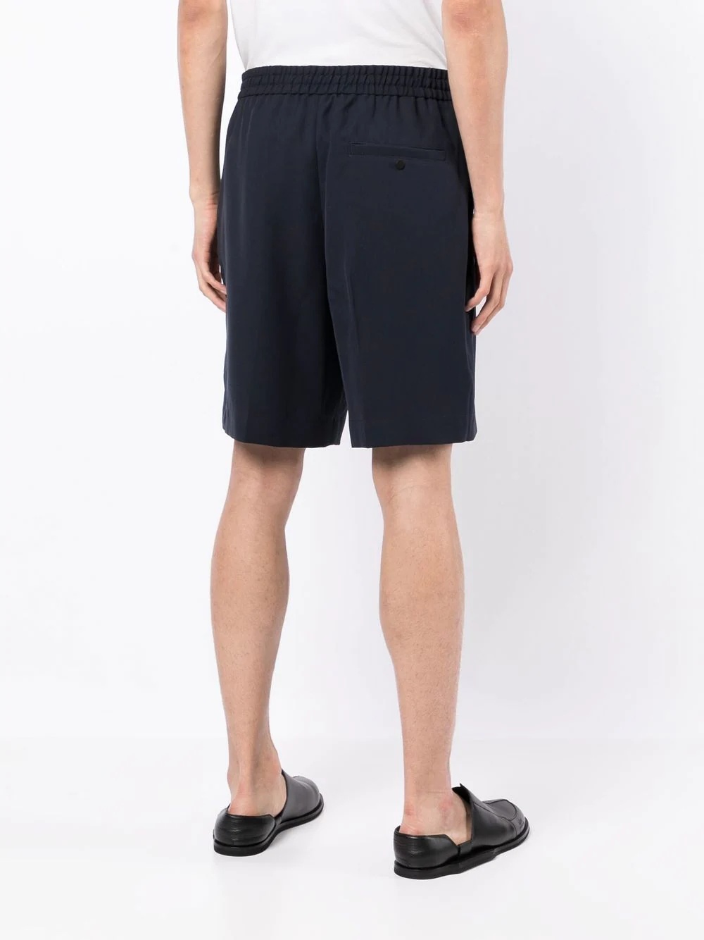 jersey-knit desk shorts - 4