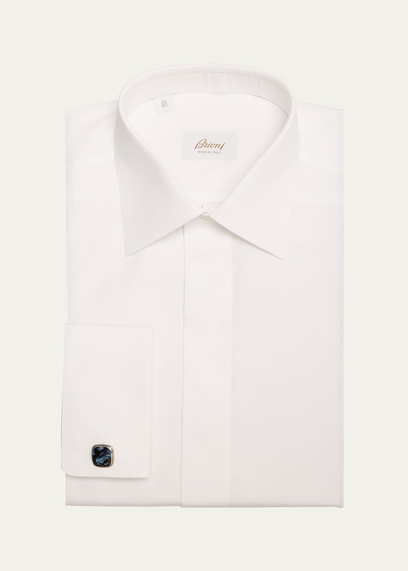 Men's Cotton Poplin French-Cuff Dress Shirt 1