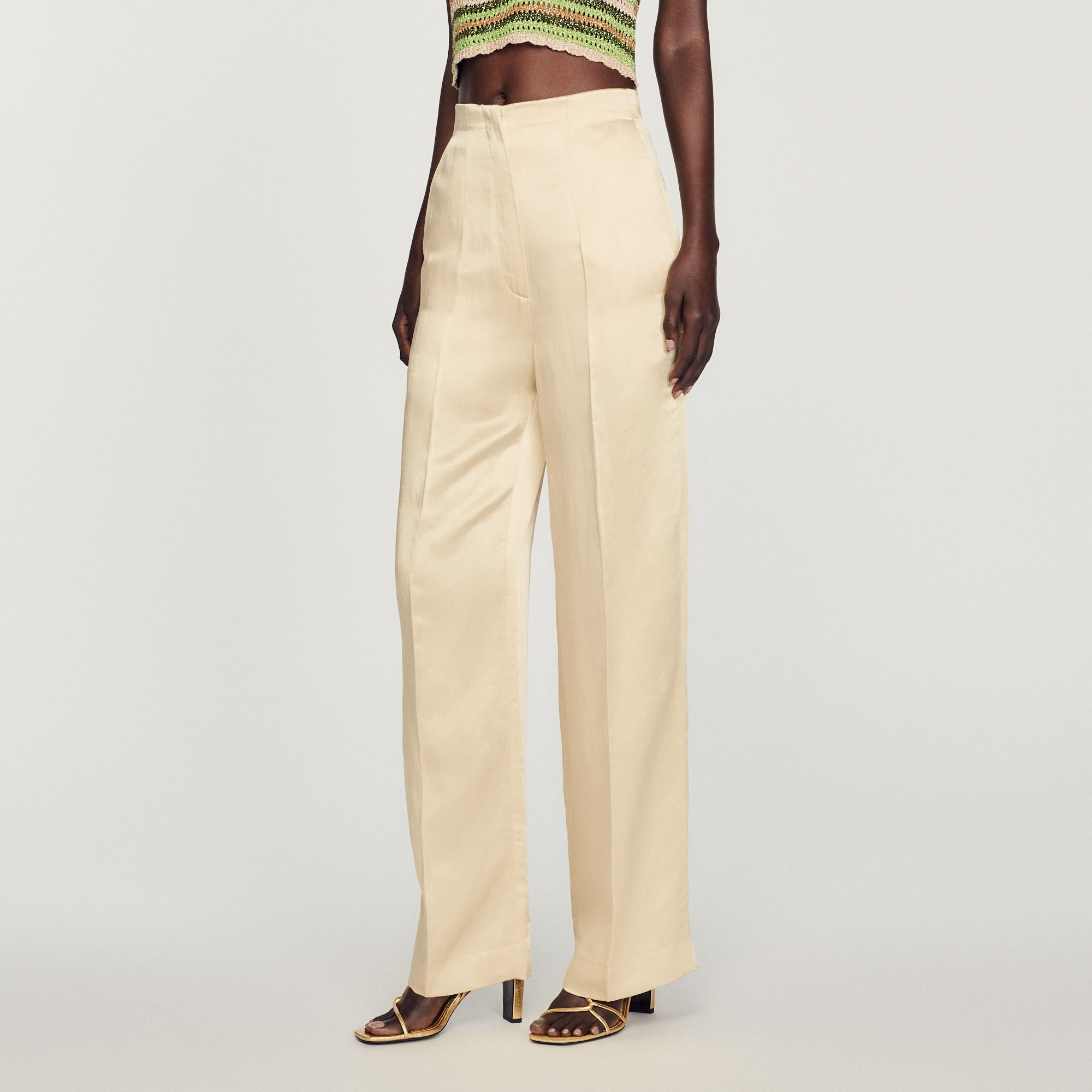 High-waisted pants - 5