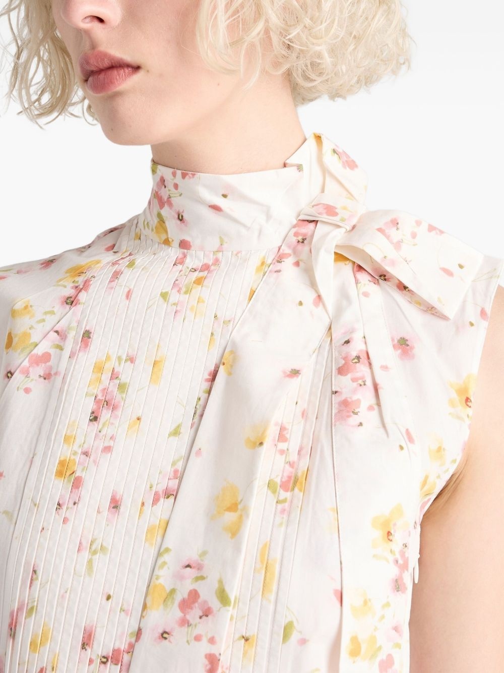 floral-print dress - 5