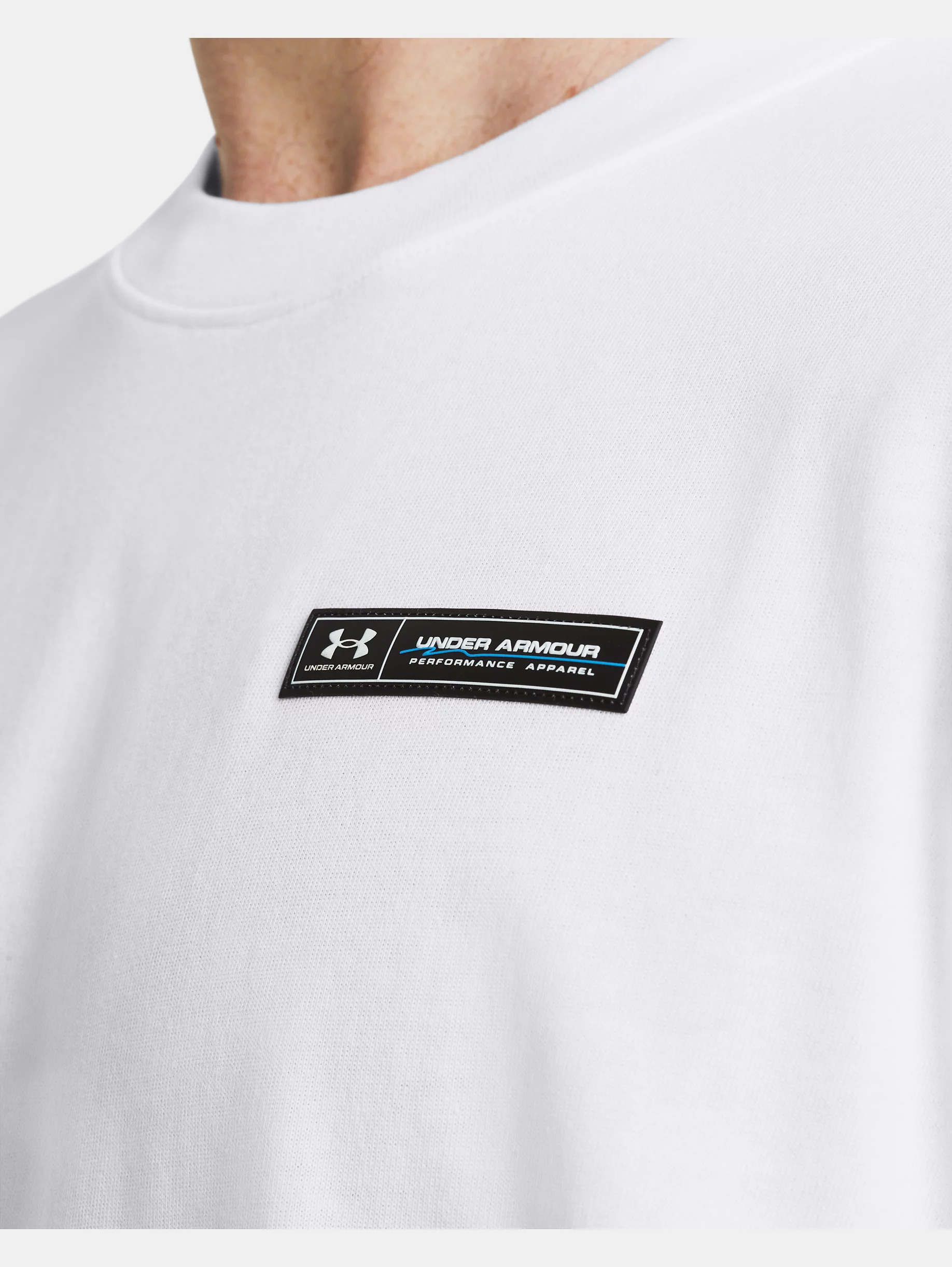 Men's UA Heavyweight Armour Label Short Sleeve - 5
