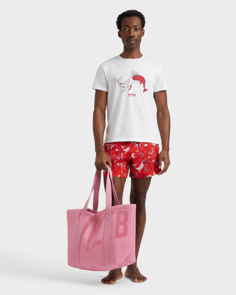 MEN T-SHIRT WHALES LOVE 4