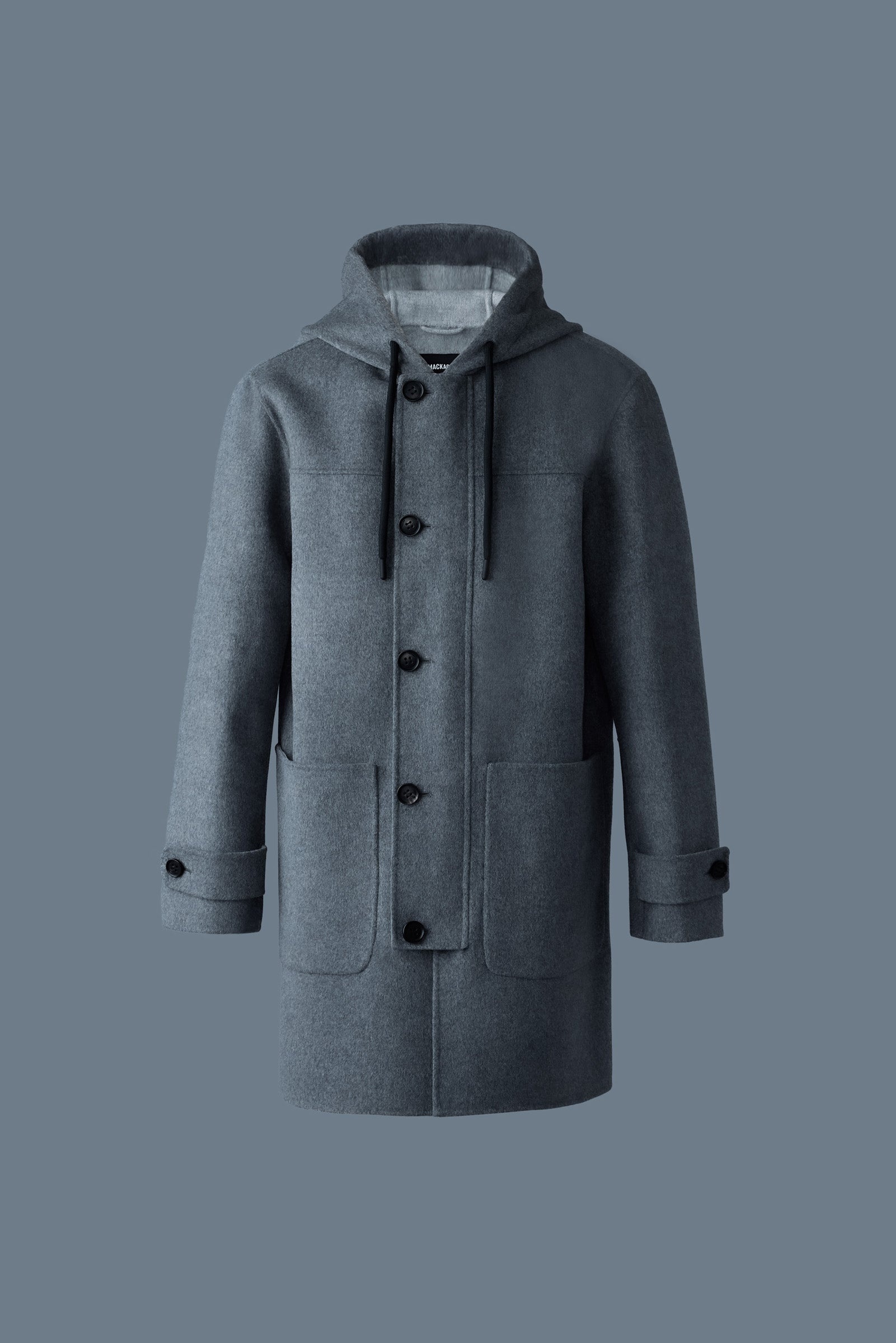 JOSHUA Double-Face Wool Long Coat - 1