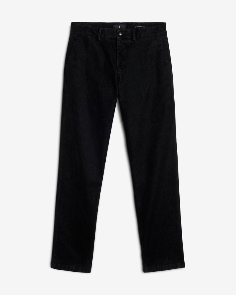 Flock Denim Straight Chino in Lava Rocks 1