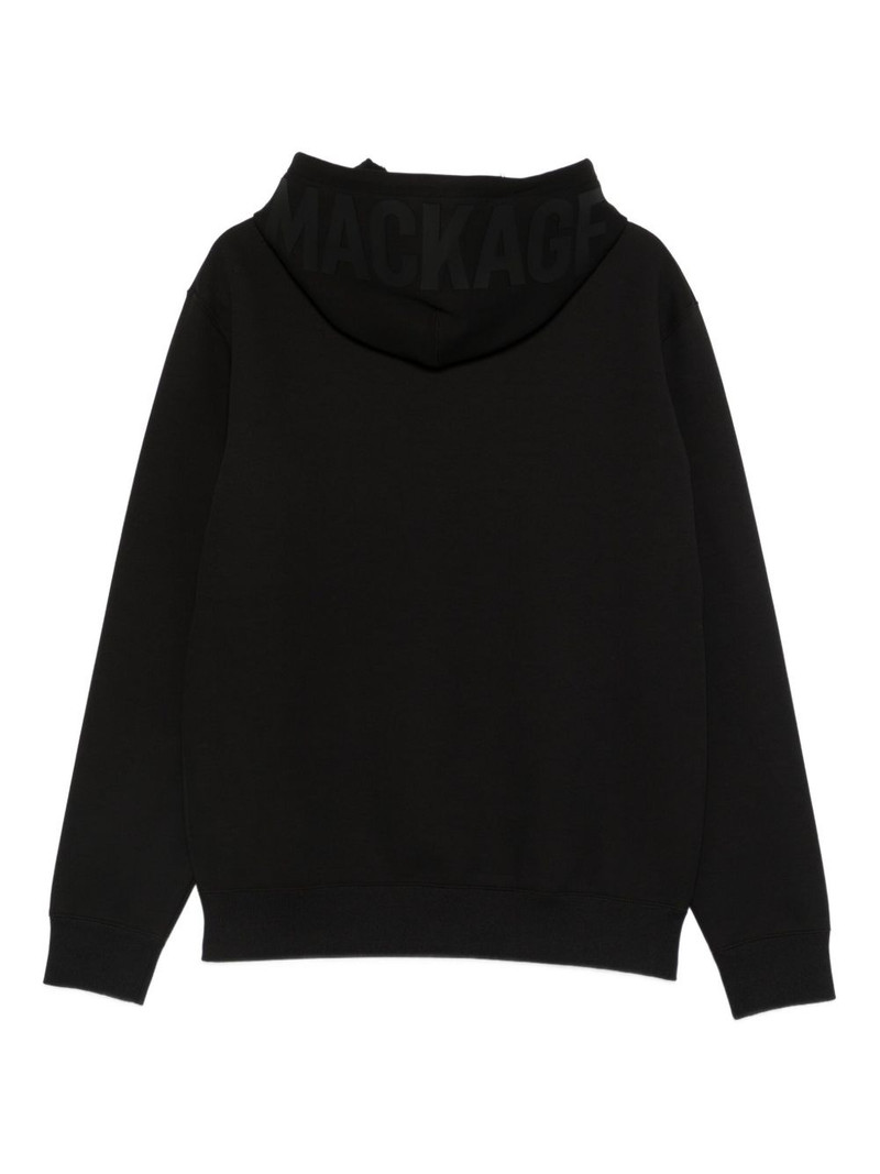 MACKAGE logo-print hoodie outlook