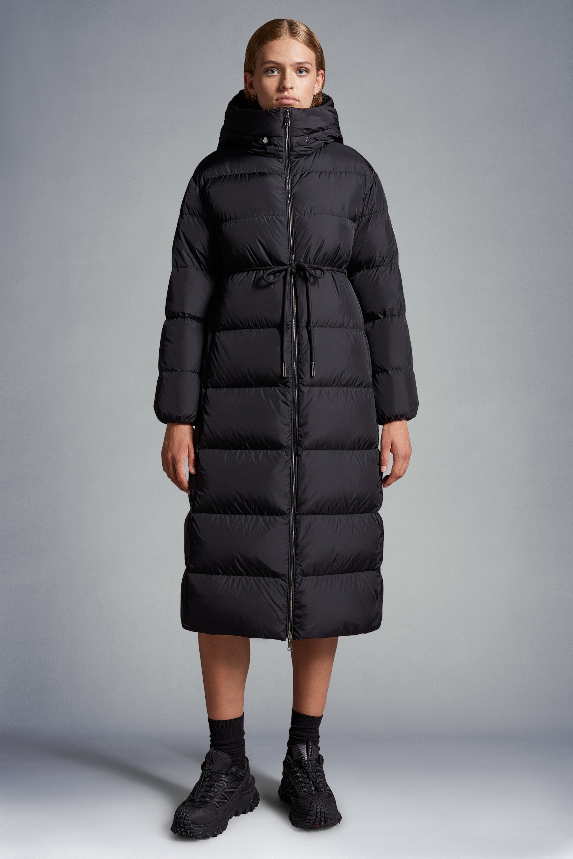 Moncler Bondree Long Down Jacket | REVERSIBLE