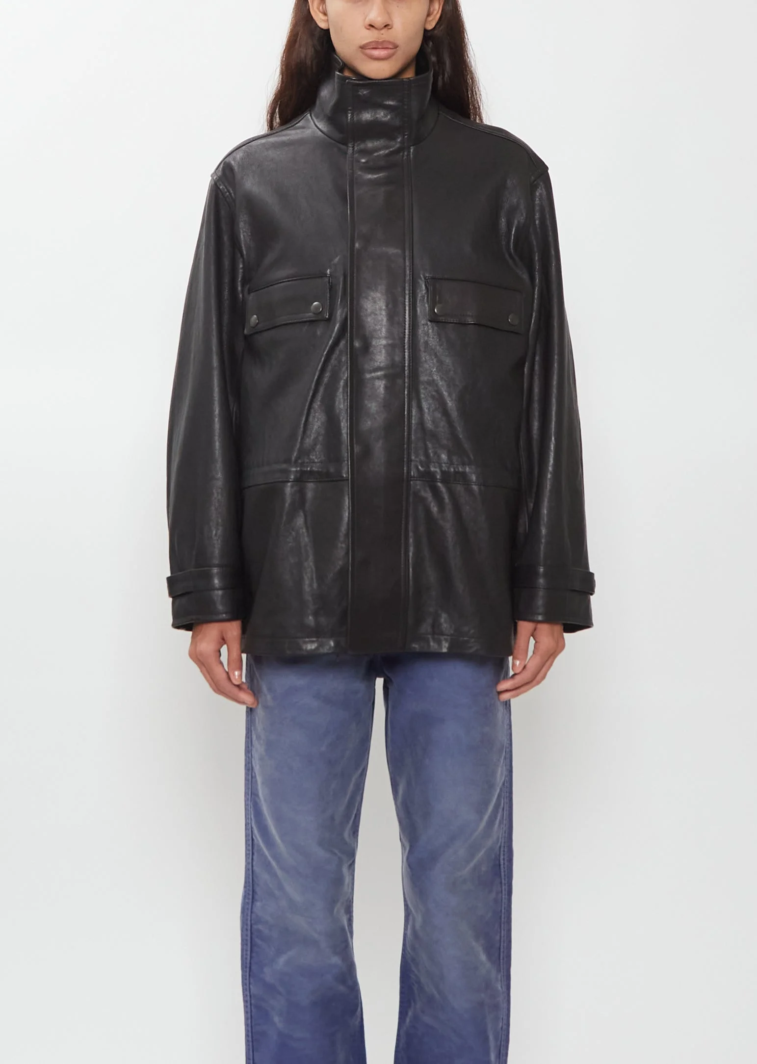 Nappa Leather Blouson - 1