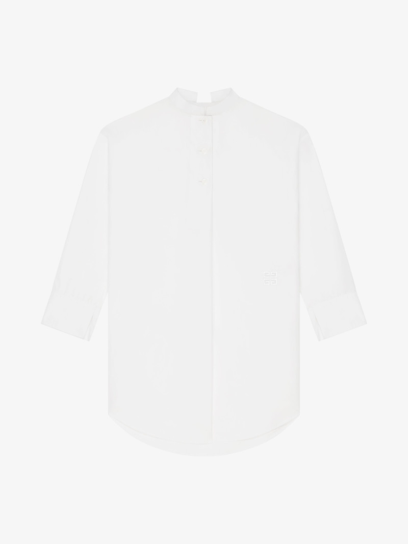 SHIRT DRESS IN POPLIN - 1