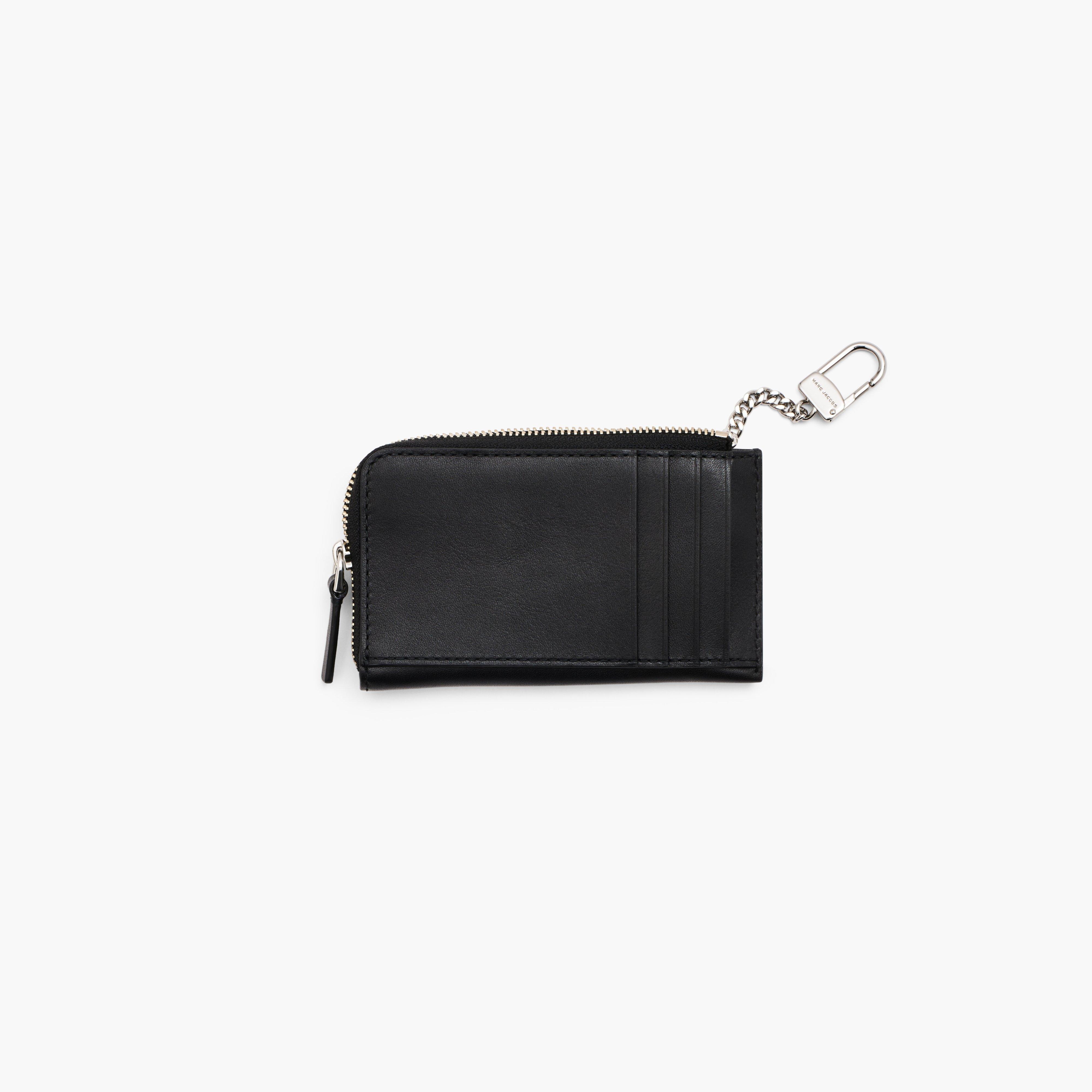 THE LEATHER J MARC TOP ZIP MULTI WALLET - 3