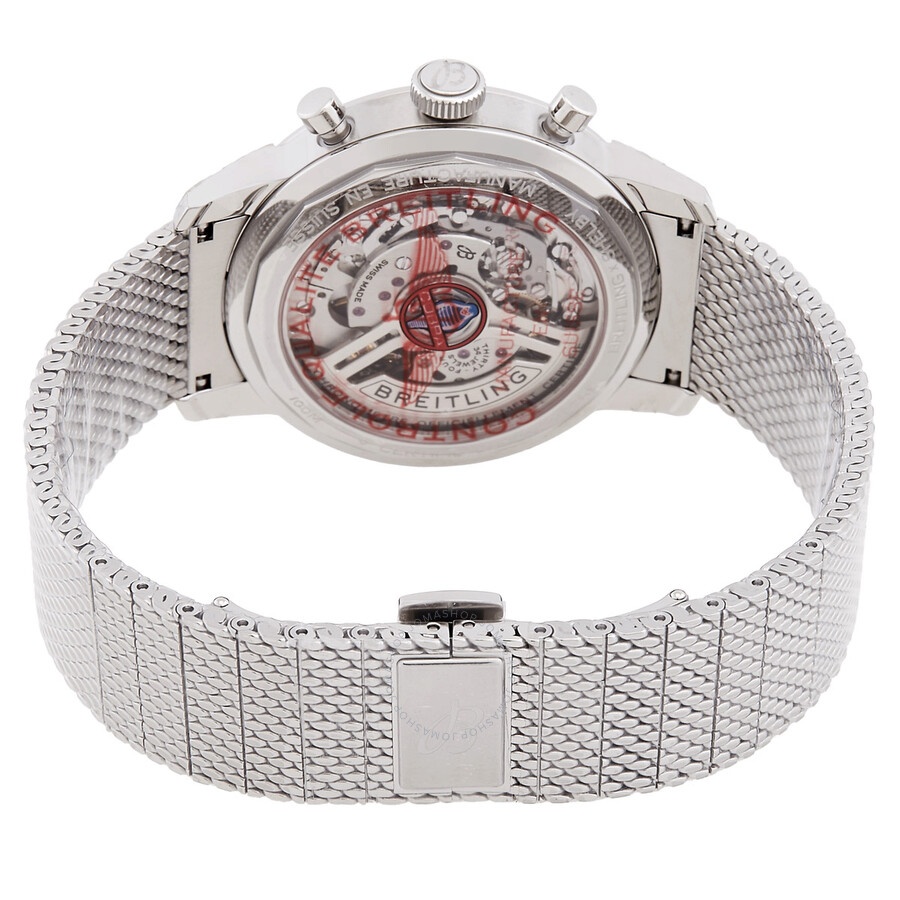 Breitling Top Time B01 Shelby Cobra Chronograph Automatic Blue Dial Men's Watch AB01763A1C1A1 - 3