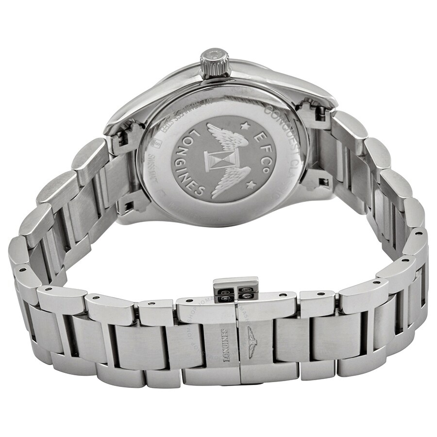 Longines Conquest Classic Quartz Silver Dial Ladies Watch L2.286.4.72.6 - 3