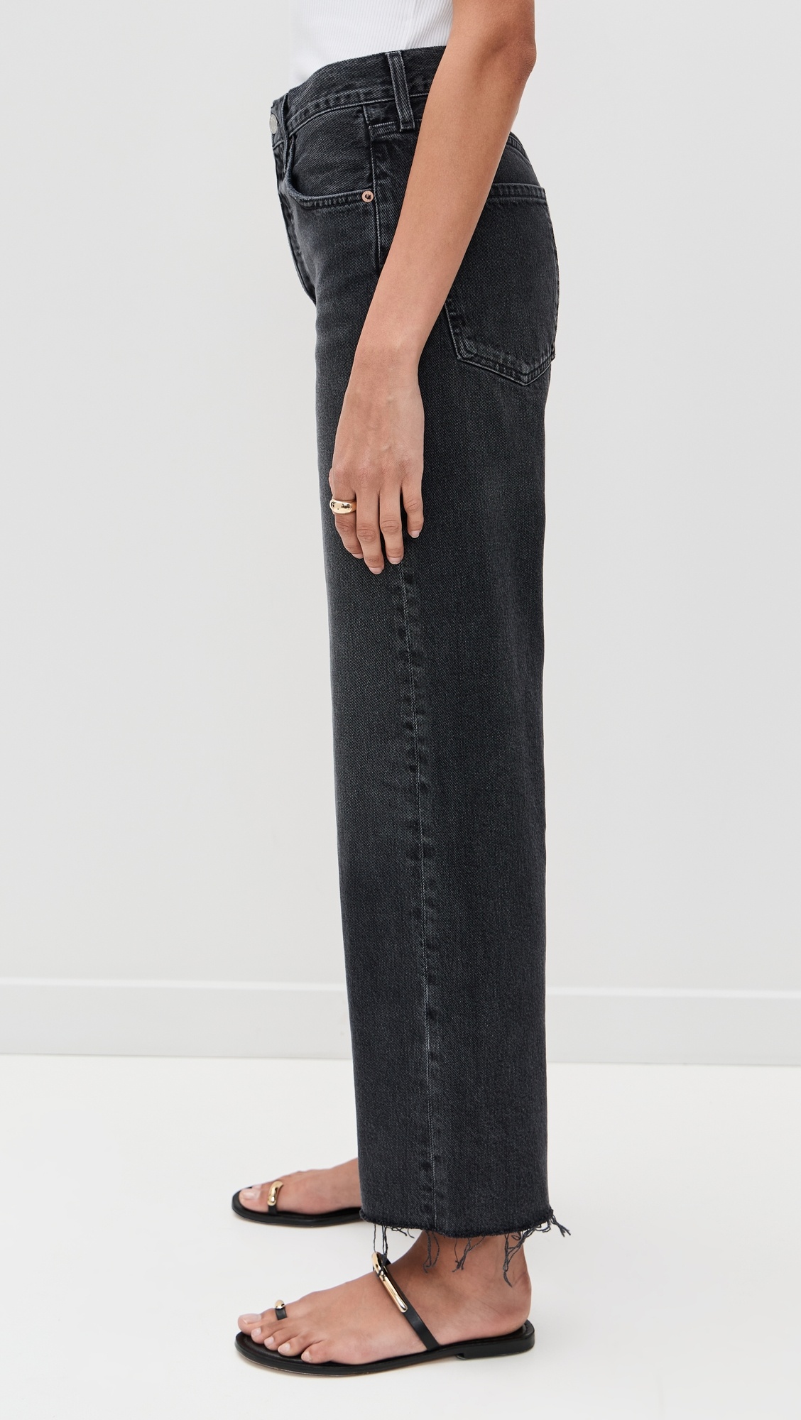 Ren High Rise Wide Leg Jeans - 4