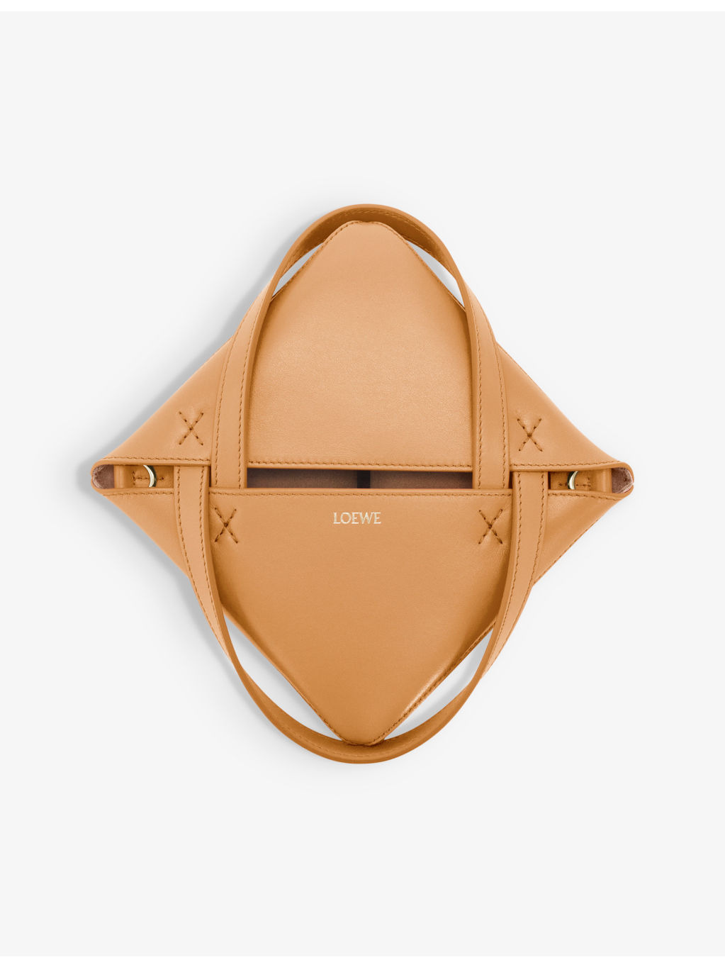 Puzzle Fold mini leather tote bag - 6