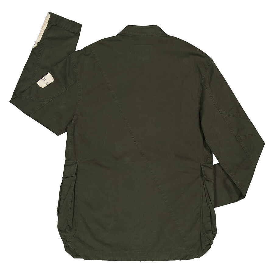 A-Cold-Wall Men's Dark Olive Ando Work Shirt - 7