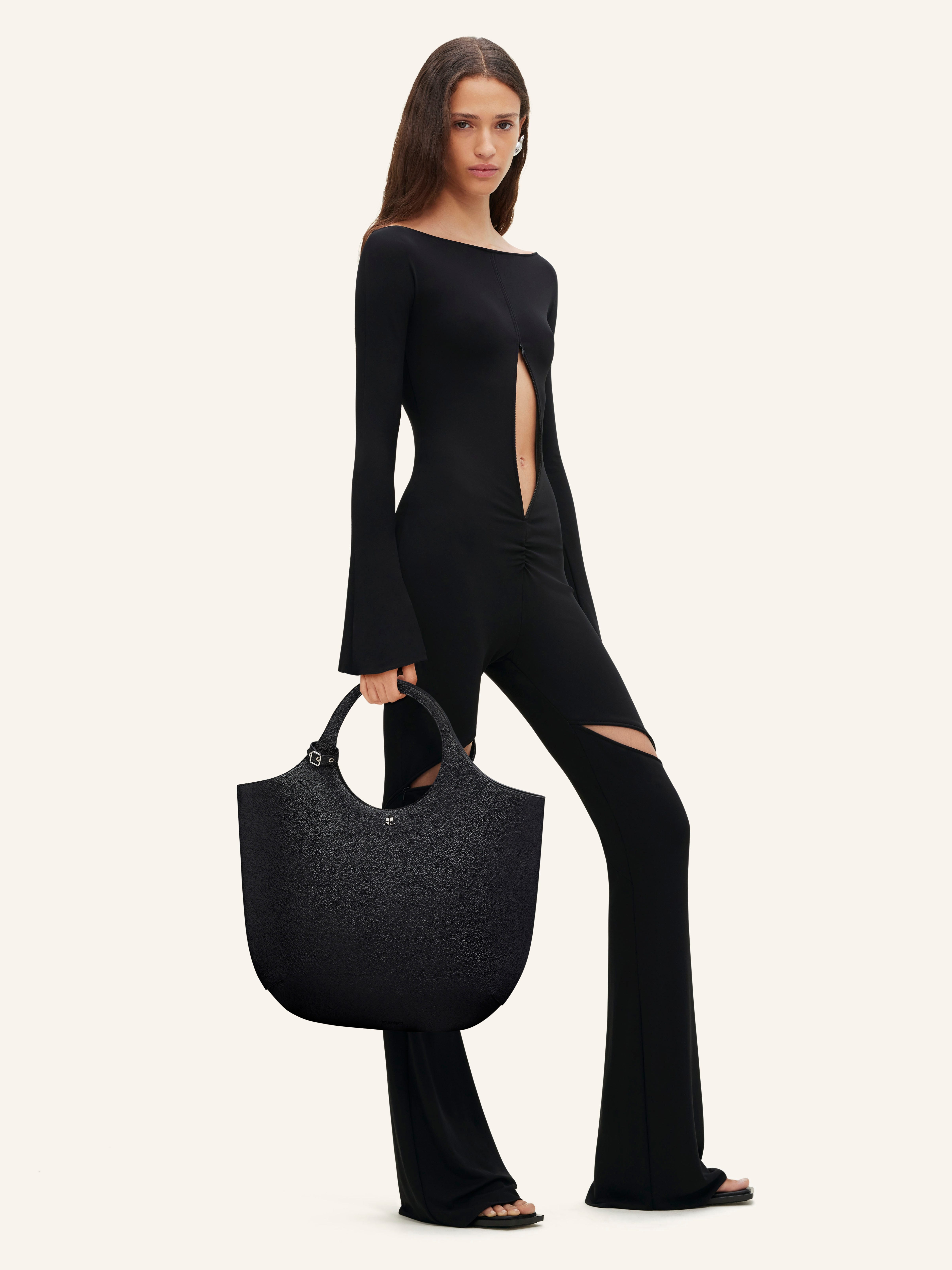 LARGE HOLY GRAINED BAG - 4