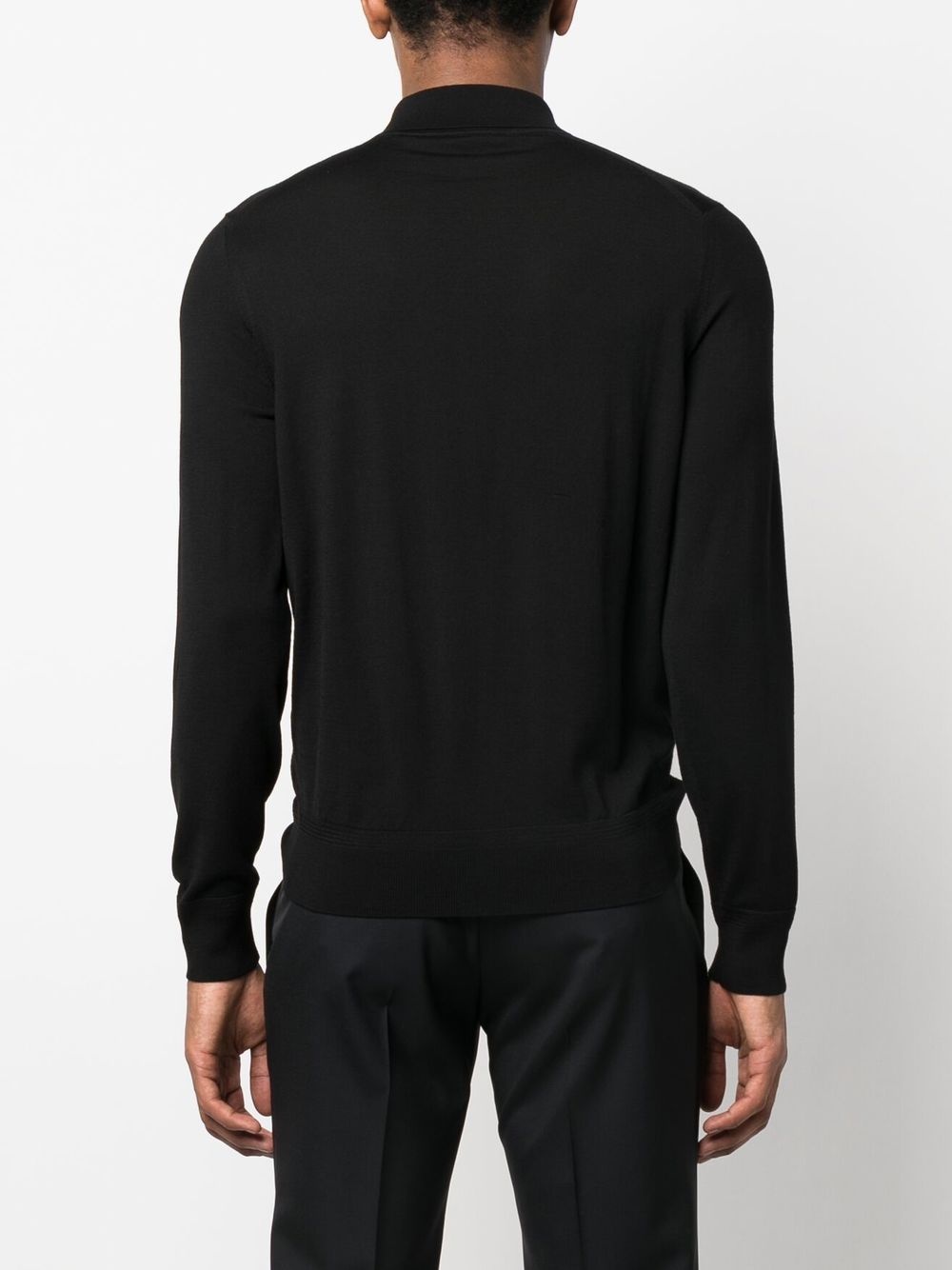 long-sleeve polo shirt - 4