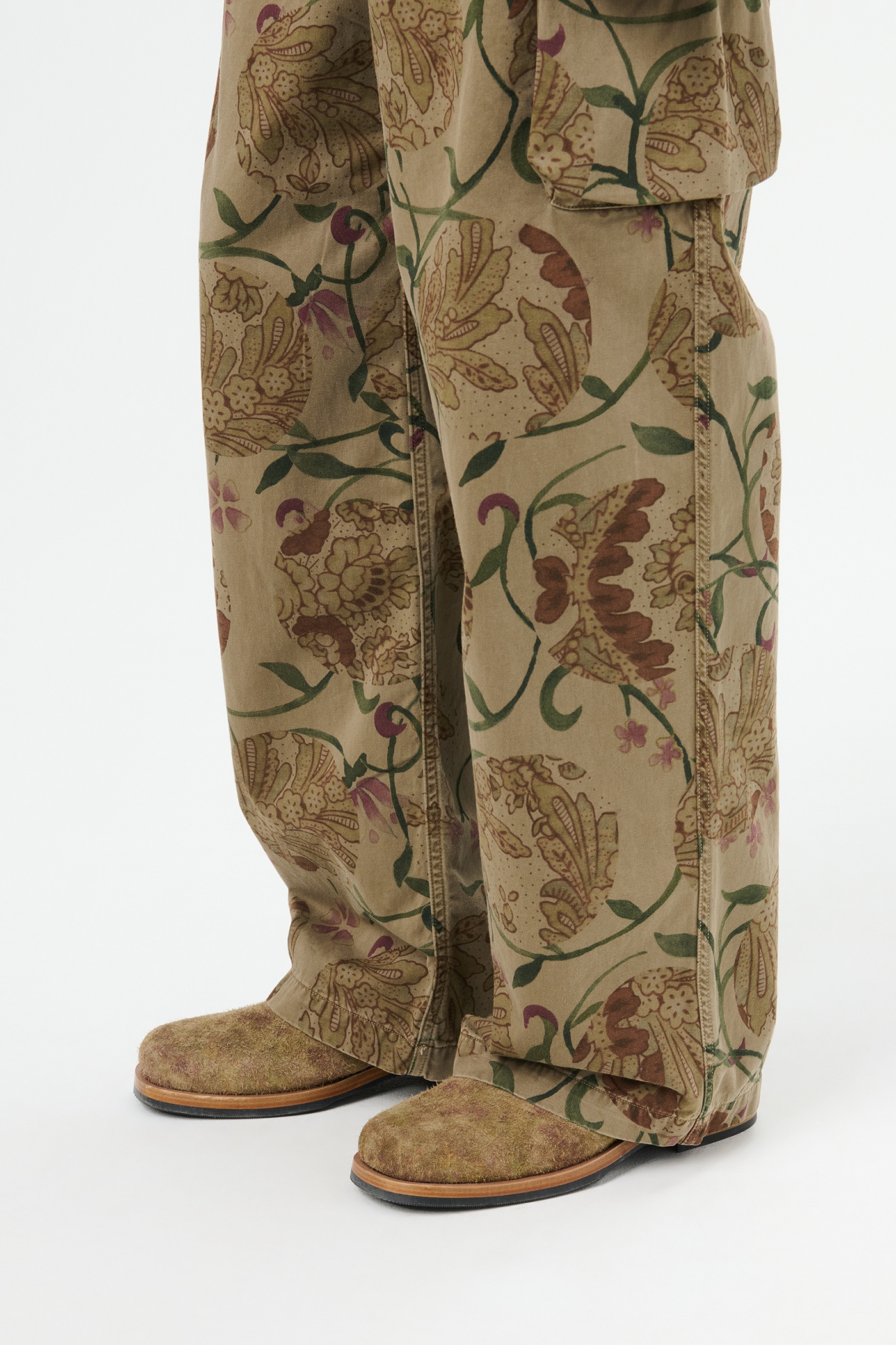 Camion Mule Petal Dance Rough Suede - 5